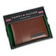 thumbnail image 5 of Billetera de cuero Tommy Hilfiger TH para hombre pliegue fino color canela, 5 of 5