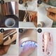 thumbnail image 3 of 10 Rollos De Uñas Feuilles Ongles Color Autocollant D'ongle Holographique Feuille De Transfert Ongle Pour Diy Nail Dcoration Papel De Transfert Matte Ros, 3 of 5