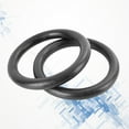 thumbnail image 3 of 1 Pair ABS Fitness Gym Rings Gymnastic Rings Pull-up Rings for Body Strength Power Chin Up Training Workout (Black), 3 of 5