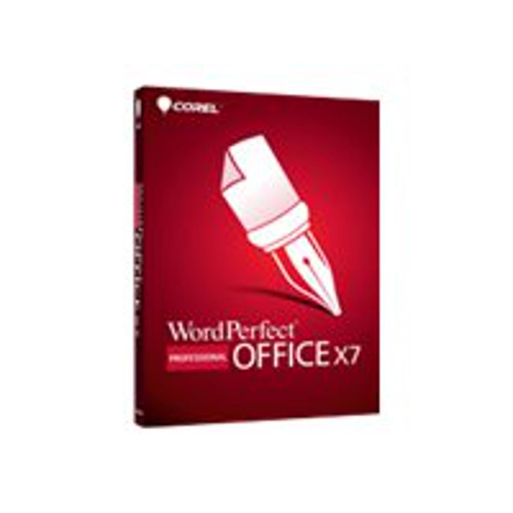 WordPerfect Office X7 Professional Edition Box pack 1 user DVD
