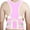 Pink, variant on Adjustable Back Brace with Posture Support