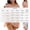 Pink, variant on Fancifize Womens Long Sleeve Crochet Tops Hollow Out Crew Neck Shirts Casual Breathable Vacation Clothes Summer Beach Outfits