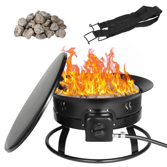 Portable Propane Fire Pit Camping