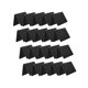 thumbnail image 5 of 20x mini letreros de pizarra negros mini mesas de mesa letreros de tapa pequeña cabaña de carpa pequeñas, 5 of 9