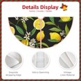thumbnail image 3 of Sikiie Lemon Fruits Flowers Leaves Nativity Christmas Tree Skirt, Jesus Christian Winter Holiday Tree Mat Decoration(30-48IN), 3 of 6