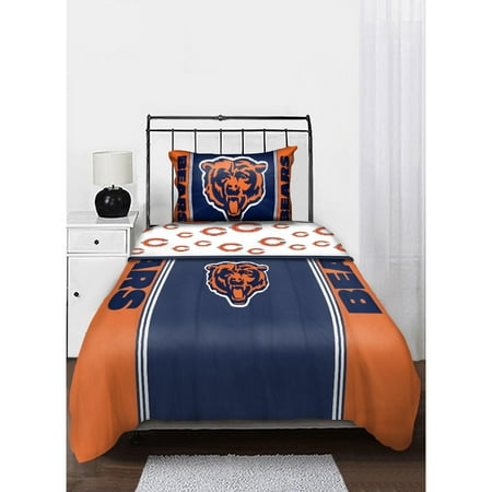 Nfl Chicago Bears Twin Sheet Set Nfl Chicago Bears Twin Sheet Set