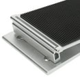thumbnail image 3 of Threshold Entry Ramp, Threshold Ramp Aluminum Alloy Anti Slip Base Waterproof 1 Pair Rustproof  for Disabled People for Bathroom, 3 of 7