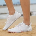 thumbnail image 2 of lnmuld Men Women Barefoot Shoes, Breathable Mesh Shoes for Water Yoga Fitness Hiking Color:Pink,Size:8, 2 of 8