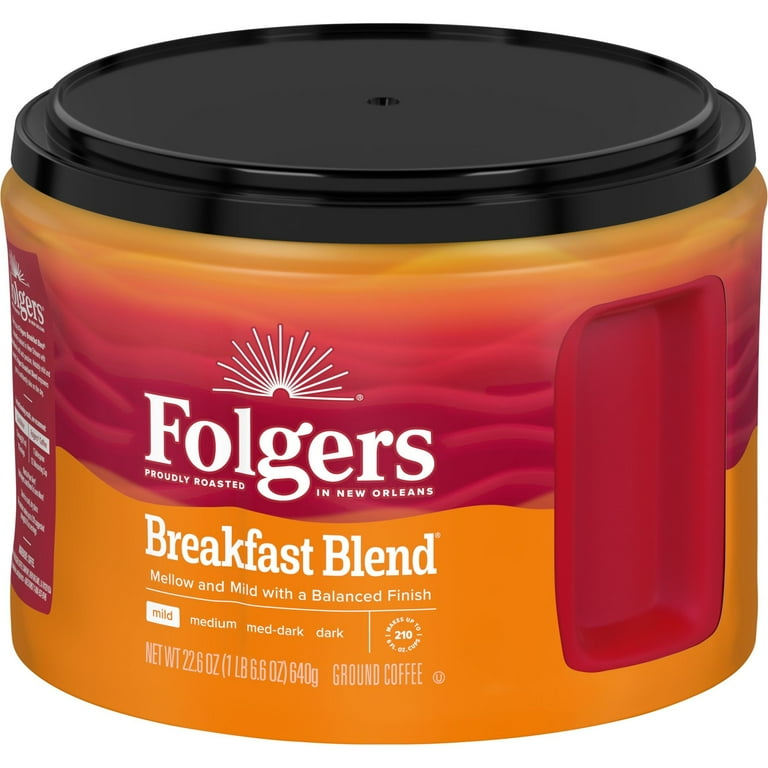 Coffee, Breakfast Blend, 22.6 oz Canister Coffee, Breakfast Blend, 22.6 oz Canister
