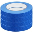 thumbnail image 1 of 4 rollos de cinta adhesiva, cinta de etiquetado, cinta de pintor azul, cinta adhesiva para manualidades Diy de 50 metros, 1 of 5