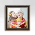 thumbnail image 3 of 30x30 Frame Silver Brown Ornate Solid Wood Picture Frame Width 1.75 Inches | Interior Frame Depth, 3 of 8