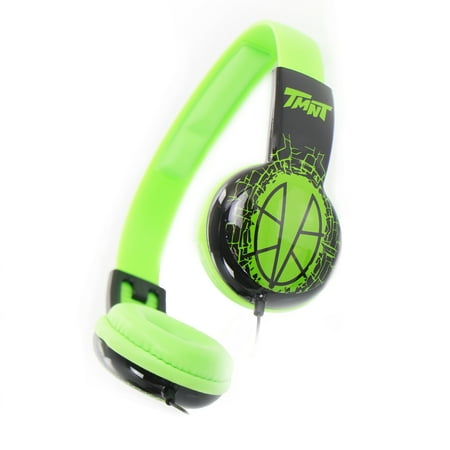 UPC: 0021331440143 | Nickelodeon Rise of the Teenage Mutant Ninja Turtles Children s Over-Ear Headphones Green HP2-03265