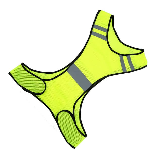 Chaleco Reflectante de Seguridad, Chaleco de Seguridad de Alta Visibilidad, Cinta Ajustable Nocturna, Ropa de Seguridad para Correr, Para Uso de Seguridad en La Construcion