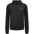 thumbnail image 2 of Men's Levelwear  Black Baltimore Orioles Technic Insignia Quarter-Zip Hoodie, 2 of 3