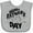 AC-Heather Grey, variant on Inktastic Happy Father's Day Parent-Child Fist Bump Boys or Girls Baby Bib