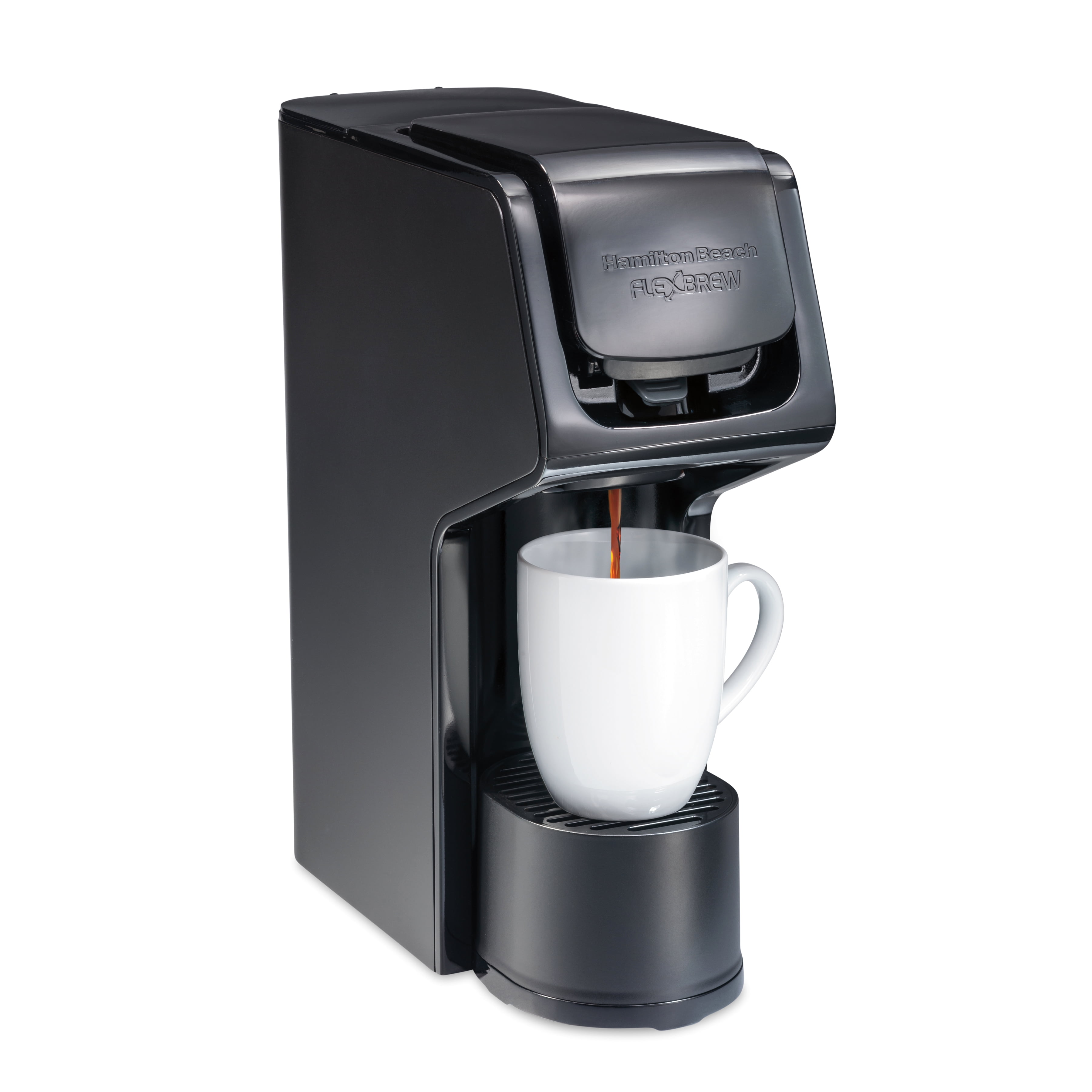 Hamilton Beach FlexBrew Single-Serve Coffee Maker, Capacitive-Touch Controls, 49903C