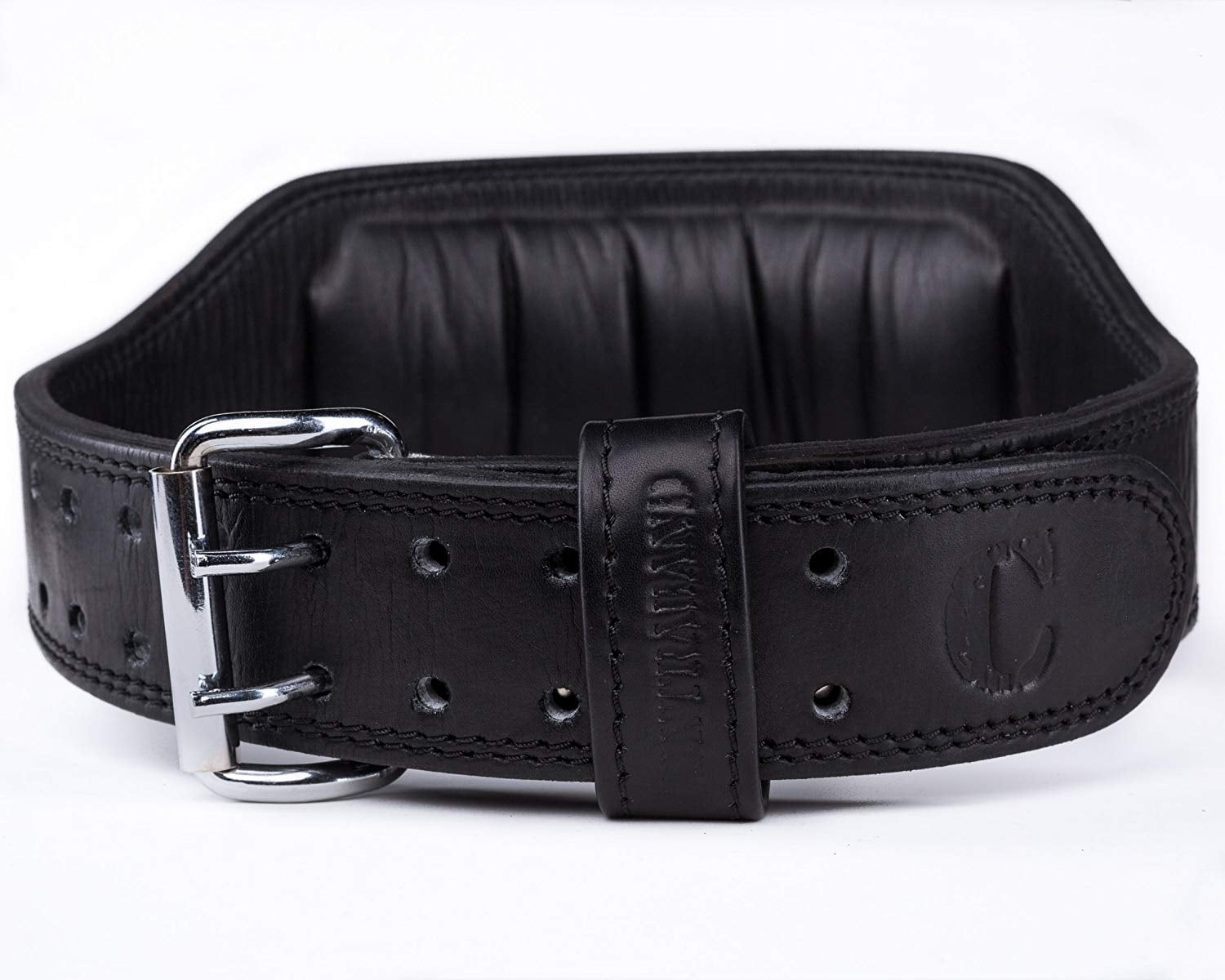 Contraband Black Label 4040 5in Foam Padded Weight Lifting Belt 