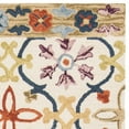 thumbnail image 5 of SAFAVIEH Suzani Ethelinda Geometric Swirls Wool Area Rug, Ivory/Multi, 8' x 10', 5 of 7