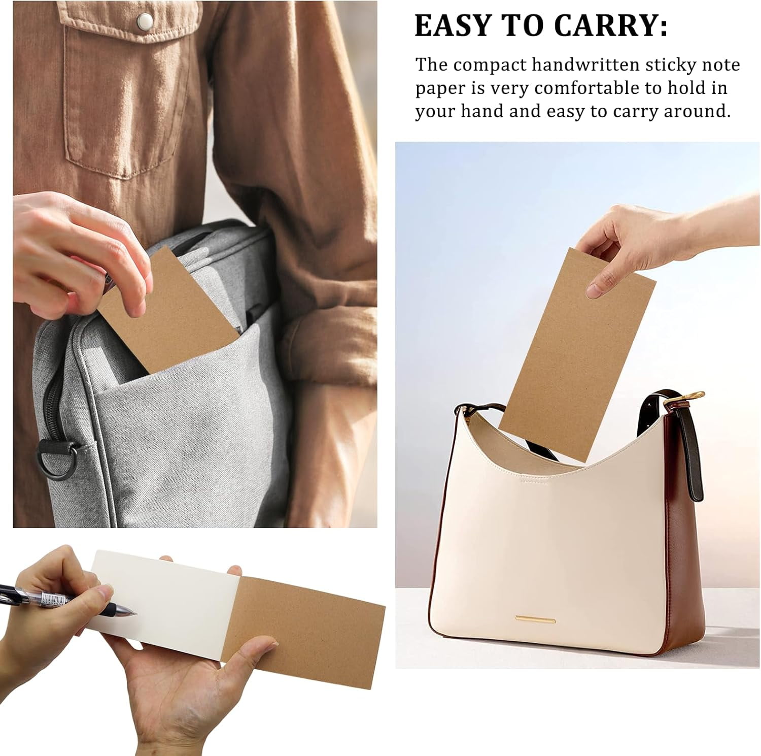 SONGAUN 10 Pieces Flip Book Blank 14 x 7 cm Mini Kraft Sketchbook Small Pocket Drawing Paper 100 Pages Small Note Books Sewn Binding for Cartoon Memos Animation Sketching Travel Reporter