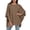 04:Caramel, variant on Womens Pullover Poncho Sweater Soft Shawl Wraps Loose Fitting Baggy Tops for Fall Winter