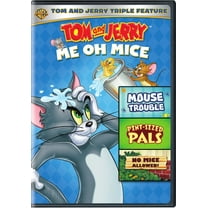 Tom and Jerry: Me Oh Mice Triple Feature (Mouse Trouble / Pint-Sized Pals / No Mice Allowed!) (DVD)