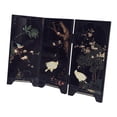thumbnail image 4 of GROWTH TANK Mini Folding Screen Craft 3 Panel Divider for Entrance Living Room Fireplace Style C, 4 of 9