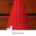 thumbnail image 5 of 2025 Latest Model Knitted hat heart-shaped dwarf decoration faceless jewelry, 5 of 5