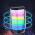 thumbnail image 2 of Portable Bluetooth Speakers with Lights, Night Light Waterproof,Speakers Color Change Bluetooth Speaker, Handsfree Phone PC MicroSD USB, 2 of 8