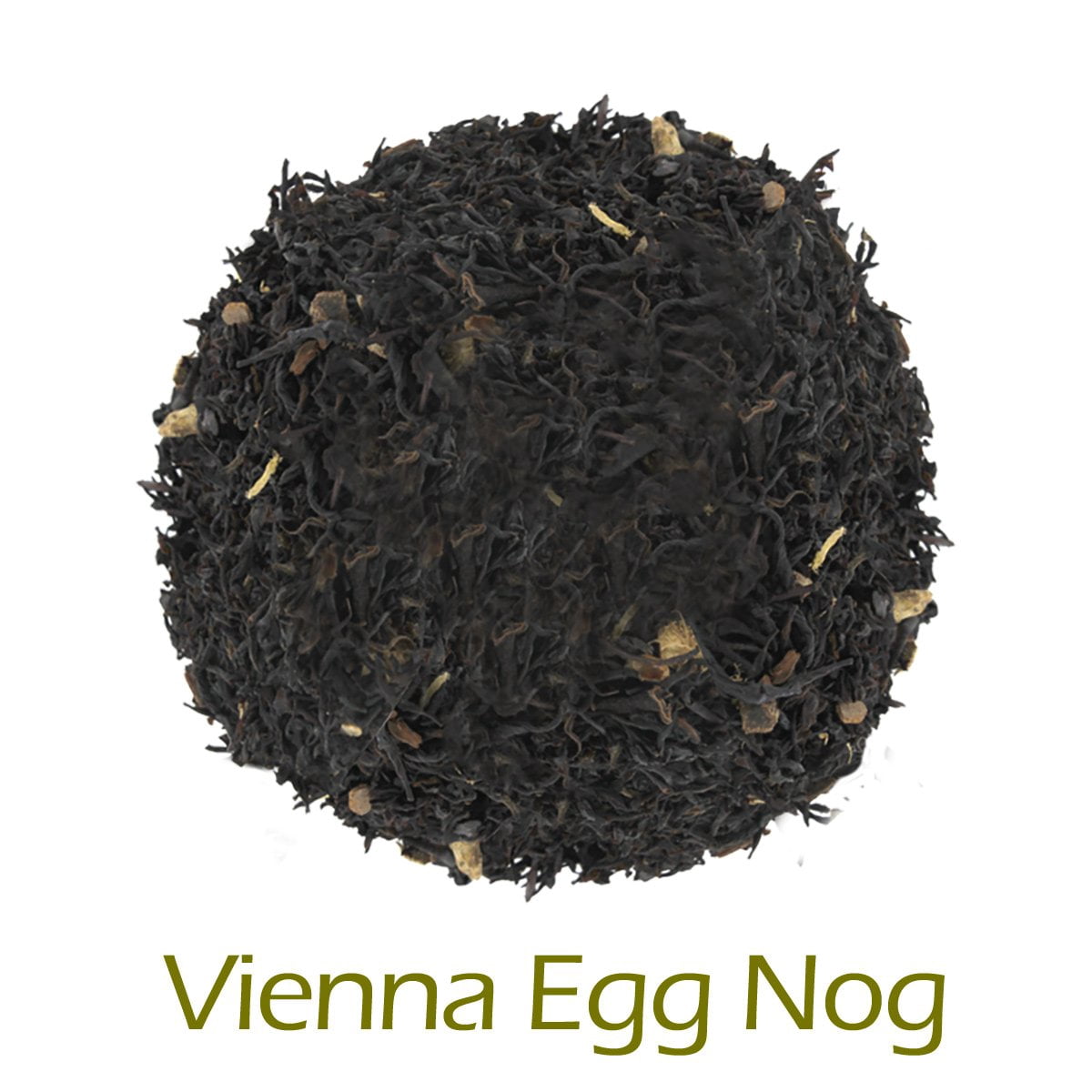 English Tea Store Vienna Egg Nog Flavored Black Tea Pouches - 16oz | Loose Leaf Holiday Spice Blend | Rich Black Tea with Caramel and Ginger Notes | Seasonal Dessert Tea | Great with Milk or Rum