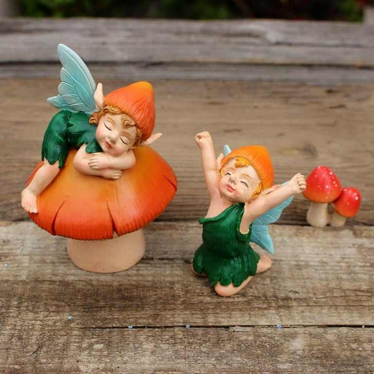 MOQIN Fairy Garden Accessories, Fairy Garden Kit- Fairies, 3Pcs