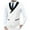 #082-White, variant on Men's Slim Fit Sleeveless Round Neck Pure Color Suit Vest Waistcoat - Business Casual Stylish Design, Breathable Comfortable Tailored Mens Outerwear