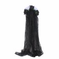 thumbnail image 5 of Diadema Mujer Halloween Velo Negro Encaje Diadema Flores Catrina Tocado de Fiesta Novia Fantasma Decorations(Negro + Amarillo), 5 of 5