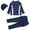 Blue, variant on TBWNWG Cover Up for Swimwear Girl,Girls Swimwear Conservative Swimwear Kids Full Cover Girls Moderate Summer Swimwear Beachwear Swimwear,Sizes 12-13Years