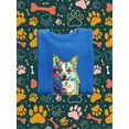 thumbnail image 3 of Colorful Welsh Corgi Walking Sweatshirt Men -Image by Shutterstock, Male x-Large, 3 of 4