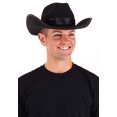 thumbnail image 2 of elope Black Cowboy Costume Hat for Adults and Kids Standard, 2 of 4