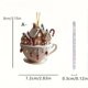 thumbnail image 2 of Colgante navideño de casa de nieve para coche | Adorno de taza de café para espejo retrovisor | Decoración colgante de acrílico para interior de coche | Llavero de mochila, 2 of 3
