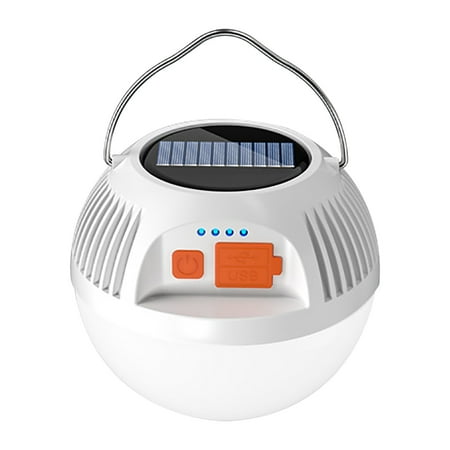 

LnjYIGJ Led Lights Outdoor Multi-function Spherical Camping Light Portable Strong Light LED Camping Light Outdoor Lighting Solar Outdoor Lights
