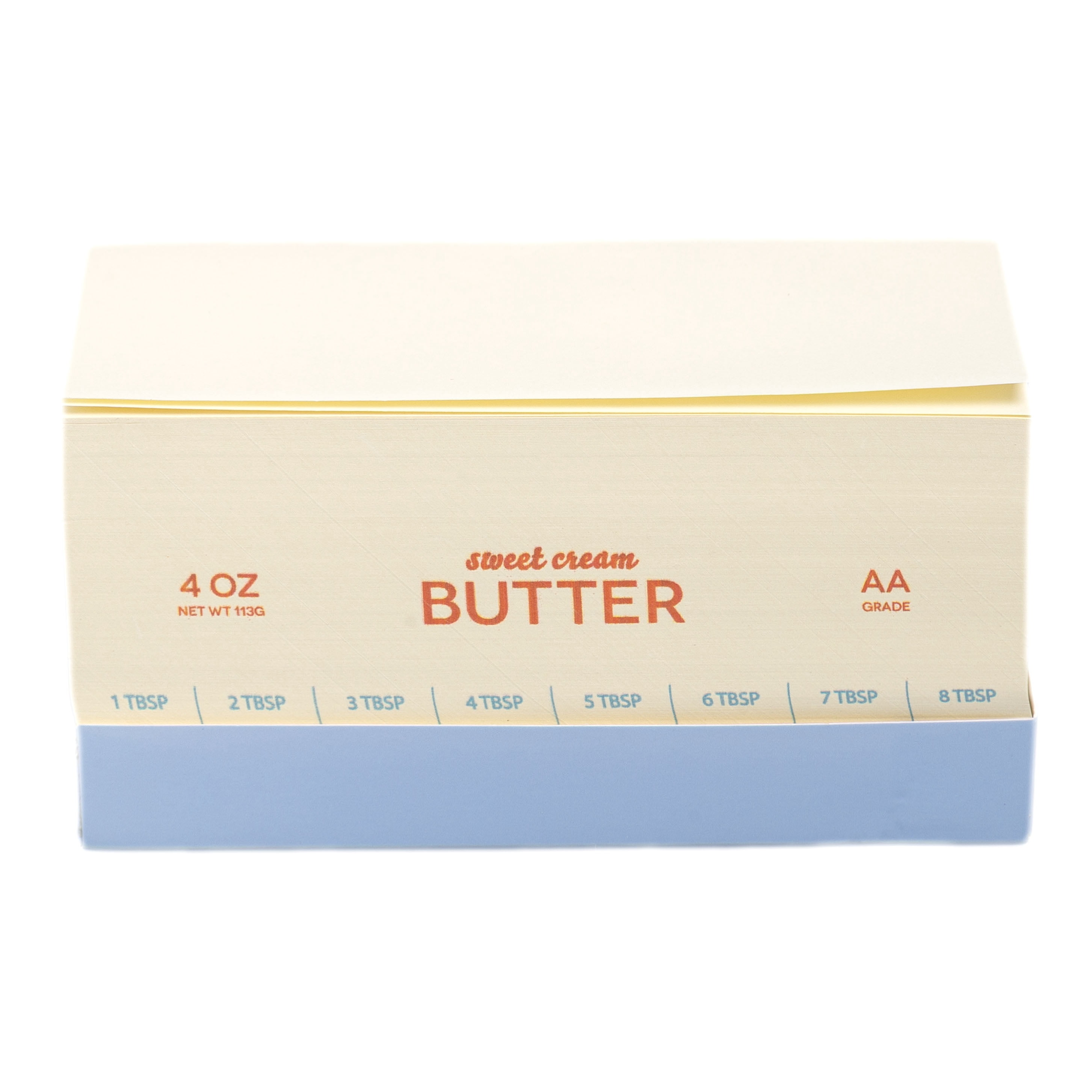 Pearhead Butter Stick Notepad, 5.38” x 2.75”, Yellow, 650 Sheets