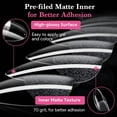 thumbnail image 6 of Medium Round False Nail Tips, 15 Sizes 510 PCS Clear Soft Press On Fake Nail Pre-shaped Half Matte Full Cover Gel Nail Tips Extensions Strong Thick Long Lasting for DIY Beginners & Salon Manicure, 6 of 10