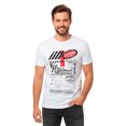 thumbnail image 2 of Grypho Playera para hombre diversa estampada en serigrafia algodon manga corta, 2 of 5