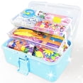 thumbnail image 1 of Craft Kit VLUSSO, 3000 piezas, suministros de manualidades para niños, 1 of 7