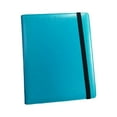 thumbnail image 1 of Yinanstore 9 Pockets Trading Card Carrying Binder Card Storage Case Album 24.5x30.5cm for Game Cards Sports Cards Card Collection Binder Light blue, 1 of 8