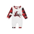 thumbnail image 3 of ITFABS Family Matching Pajamas Set, O-Neck Long Sleeve Tops+ Pyjama Trousers, 3 of 9