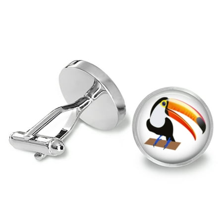 Toucan Bird Cufflinks