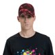 thumbnail image 4 of Fotbe Red Line Gorro Clásico de Béisbol, Gorra Ajustable con Broche Snapback, Gorro de Exterior de Algodón Suave, 4 of 6
