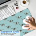 thumbnail image 4 of Long Mouse Pads for Desk,LightBlue Cartoon Dinosaurs Skeletons Desk Mats on Top Of Desks, Desk Mouse Pad Extra Large with 3mm Non-Slip Base and Stitched Edge for Gaming,Work,Home 31.5"x15.7", 4 of 5