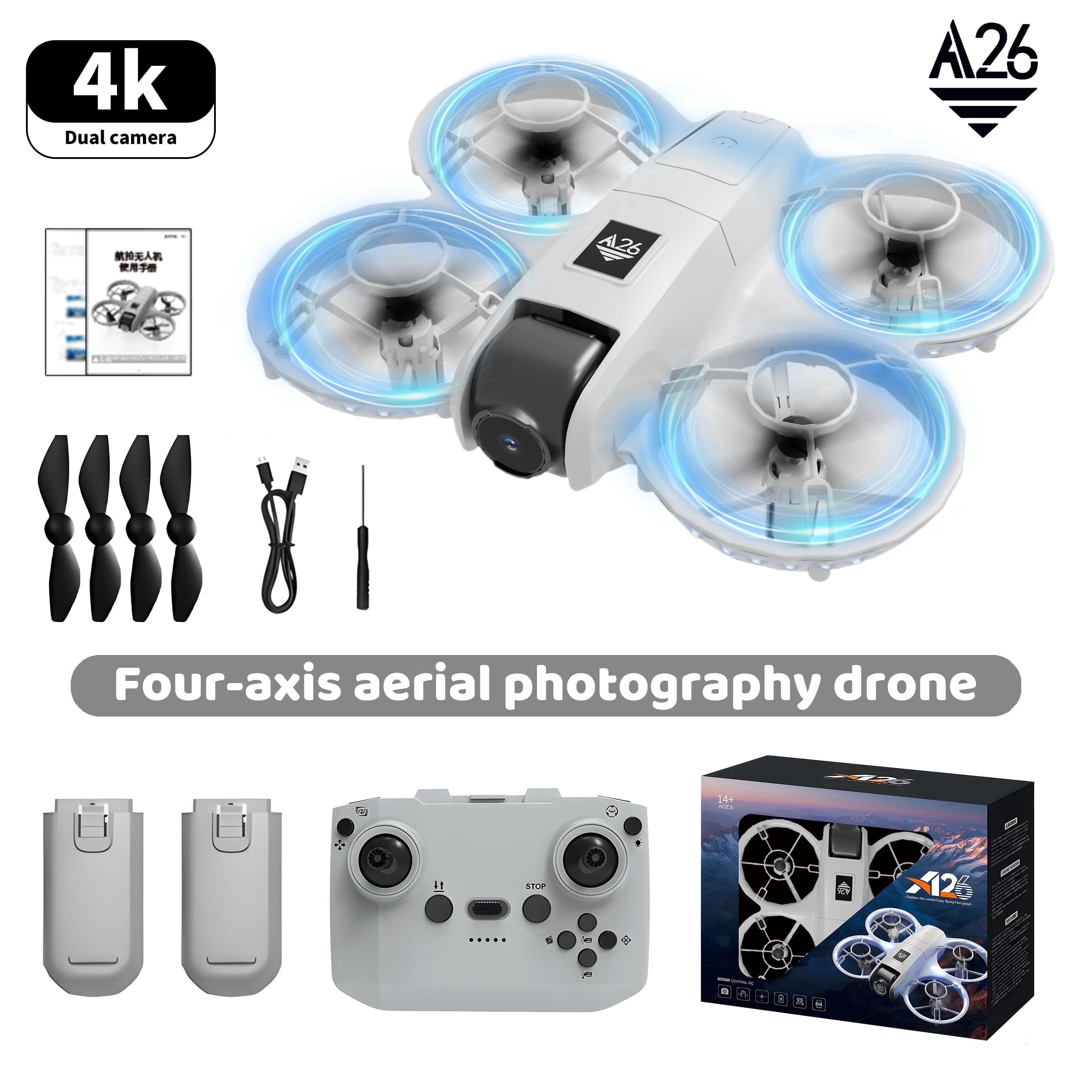 Drone Propel FLEX 2.0 – Pliable, Compact, Avec Caméra HD, Neuf Sous Boîte