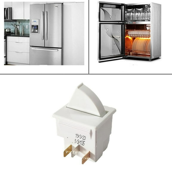 3-Pin Refrigerator Door Light Switch For Freezer Accessories Ac250V/2.5A