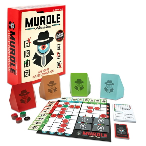Juego de mesa Endless Games Murdle Murder Mystery 2-4 jugadores