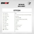 thumbnail image 4 of ONEX® Hotte de Cuisinière sous Armoire à Conduit de 24” en Acier Inoxydable, 4 of 9